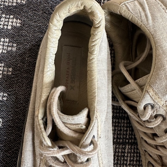 Converse by John Varvatos Distressed Canvas Vintage Slip On Sneaker Toast - Picture 3 of 11